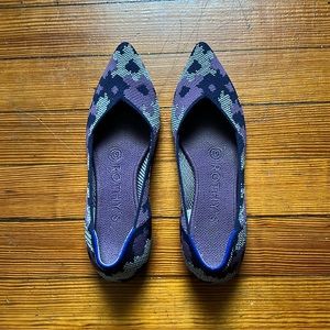 Rothy’s pointed flats, size 5.5.